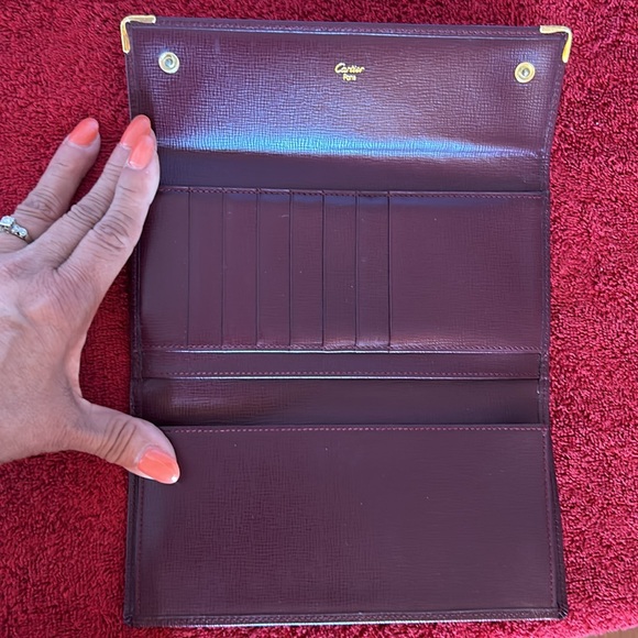 Authentic Cartier wallet clutch - Picture 3 of 8